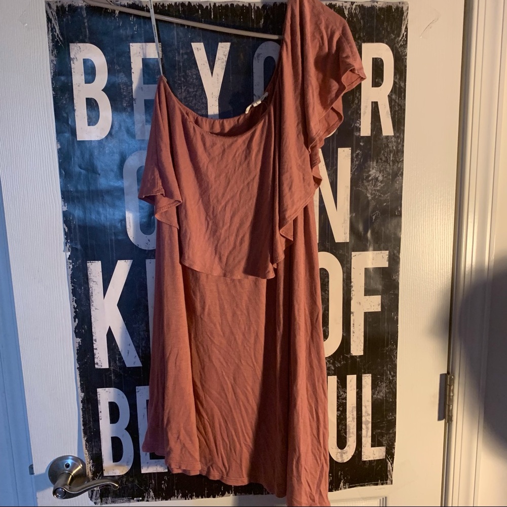 One Shoulder Dress!